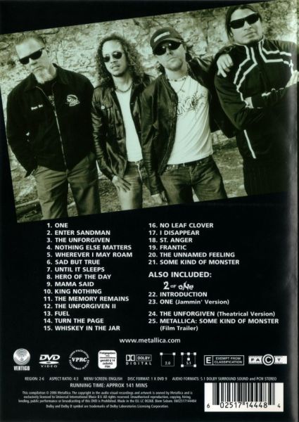 Metallica | The Videos 1989 - 2004 | DVD (DVD-Video