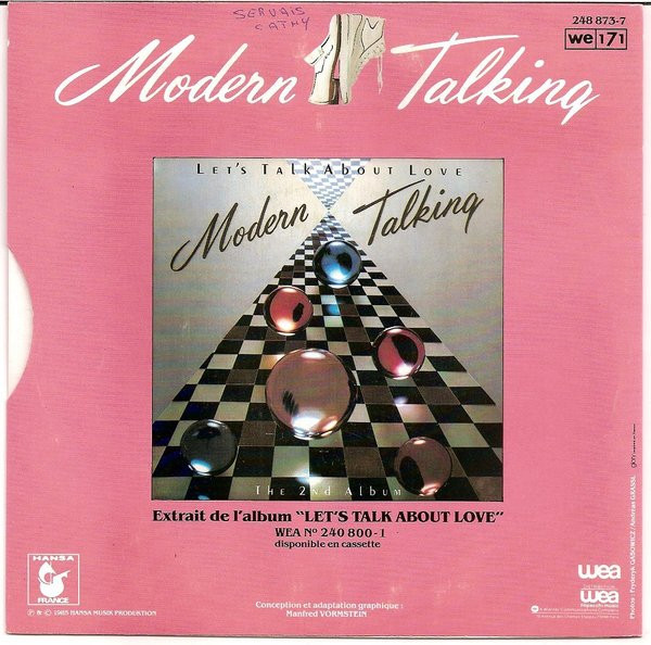 Modern Talking | Cheri, Cheri Lady | Vinyl (7", 45 RPM, Single, Stereo ...