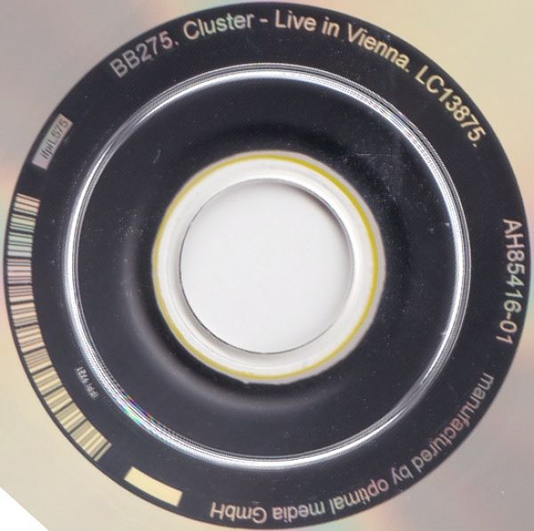 Cluster & Farnbauer / Live In Vienna ‘80 Cluster & Farnbauer – Live In Vienna 1980 – 2 x CD (Album