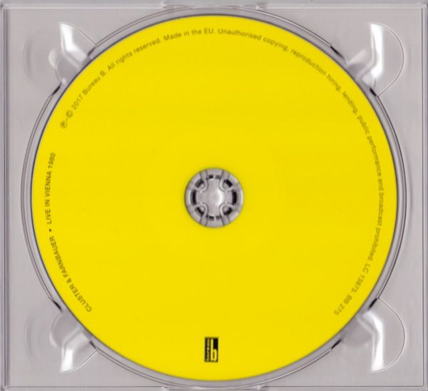 Cluster, Joshi Farnbauer | Live In Vienna 1980 | CD (Album