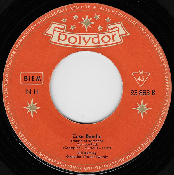 Bill Ramsey WumbaTumba Schokoladeneisverkäufer / Casa Bambu Vinyl