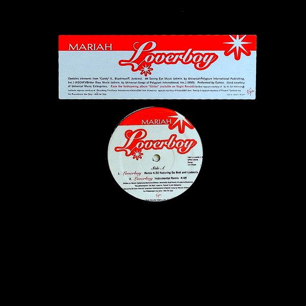 (新品同様)マライアキャリー Loverboy プロモオンリー+ハートブレイカー 新品同様)マライアキャリー Loverboy プロモオンリー+ハート