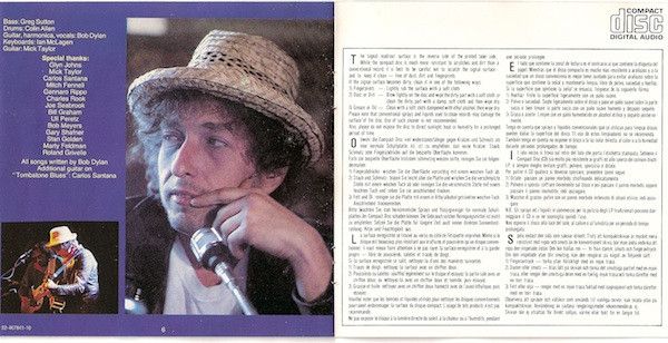 Bob Dylan | Real Live | CD (Album, Reissue, Repress, Stereo