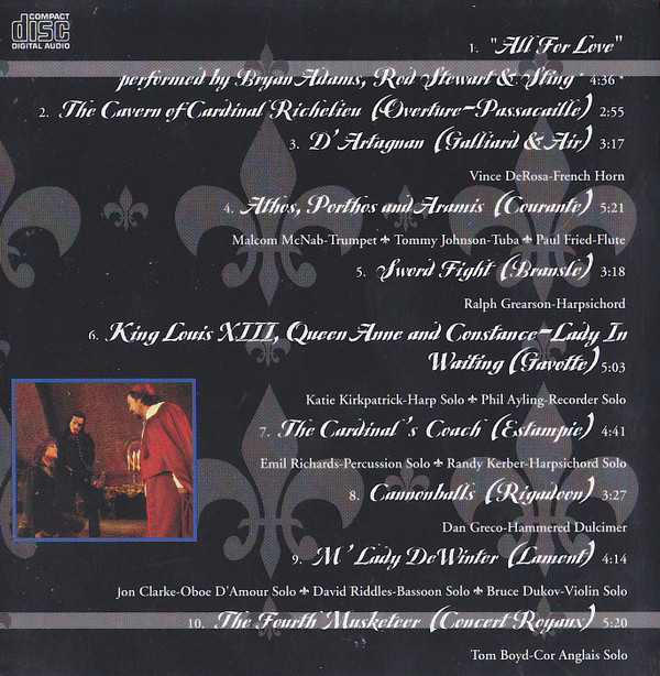 Michael Kamen The Three Musketeers (Original Motion Picture