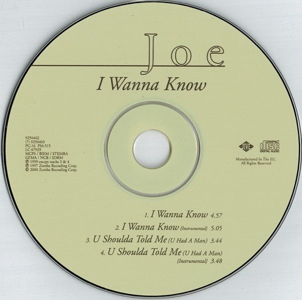 JOE / I WANNA KNOW – TICRO MARKET