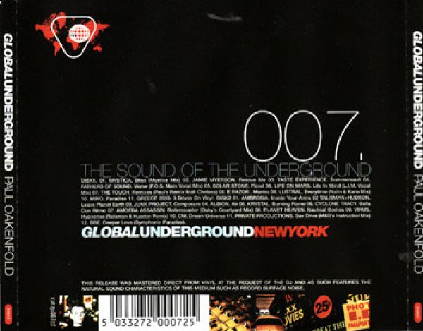 Global Underground MIX CD 23枚セット GU: Select Full Series Super Bundle - Global Underground