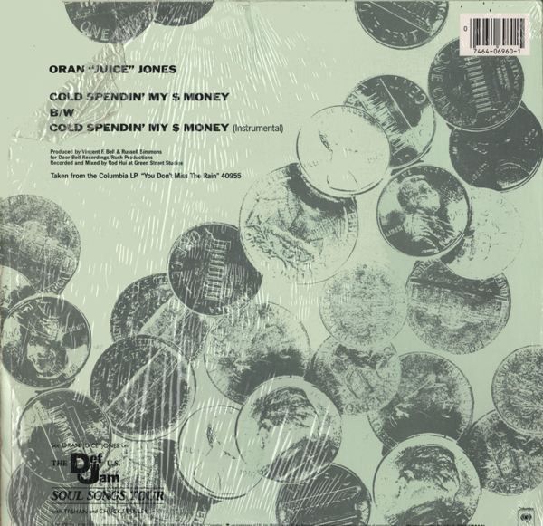 洋楽 Oran 'Juice' Jones - Cold Spendin' My $ Oran 'Juice' Jones: Cold Spendin' My Money (Music Video 1987