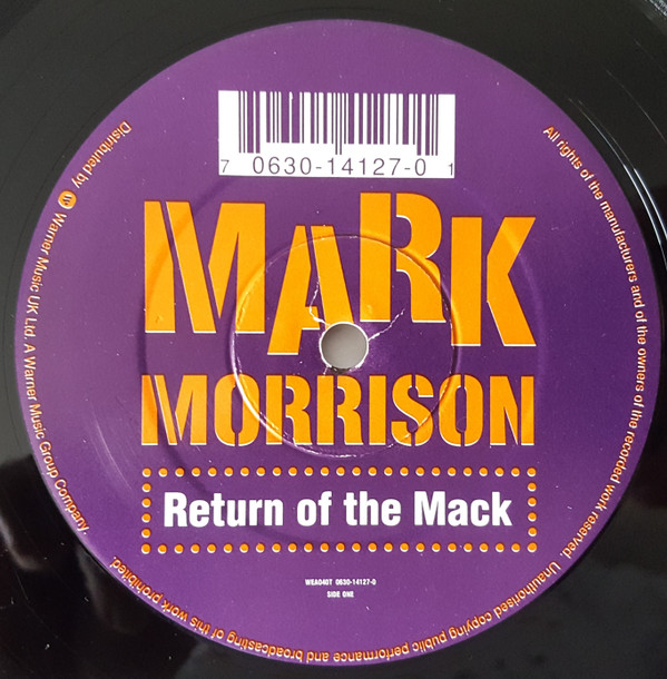 Mark morrison return of the mack vinyl 12 33 rpm
