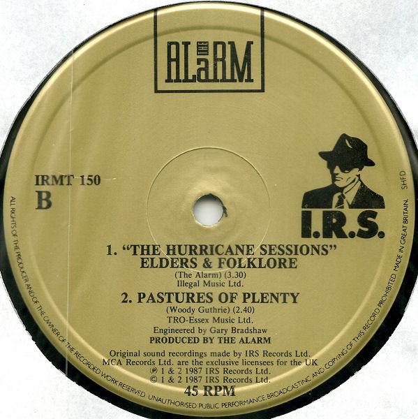 The Alarm Rescue Me Vinyl (12", 45 RPM, Gatefold Sleeve