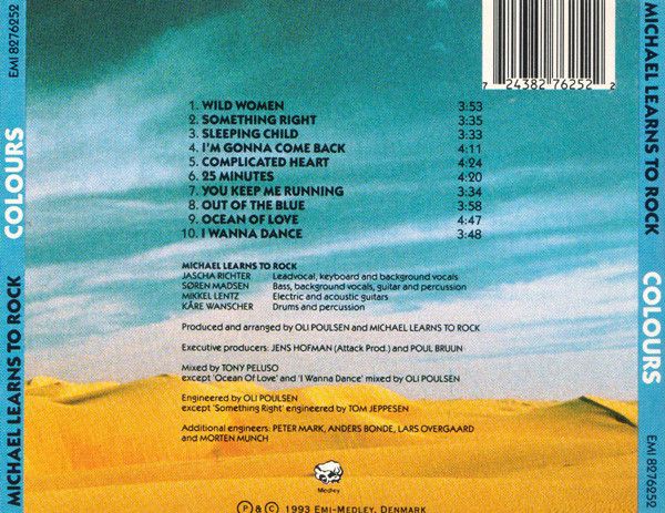 Michael Learns To Rock | Colours | CD (Album) | VinylHeaven
