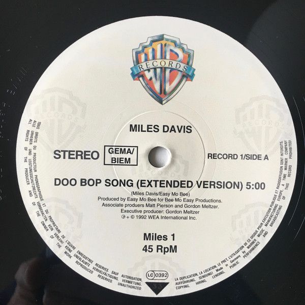 Miles Davis | Doo Bop Song / Blow / Fantasy / High Speed