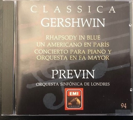 Gershwin, André Previn, The London Symphony Orchestra Rhapsody