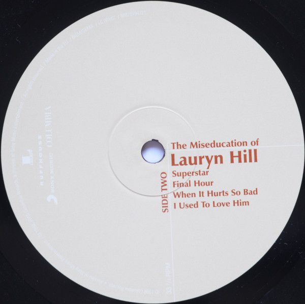 The Miseducation of Lauryn Hillレコード新品未使用 Amazon.co.jp: MISEDUCATION OF LAURYN [12 inch Analog