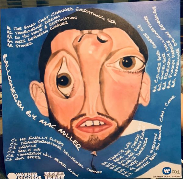 Mac Miller Balloonerism 2xVinyl (LP, Deluxe Edition, Limited Edition, Numbered, Unofficial