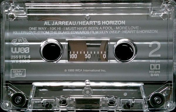 Heart's Horizon［カセット］ Al Jarreau | Heart's Horizon | Cassette (Album
