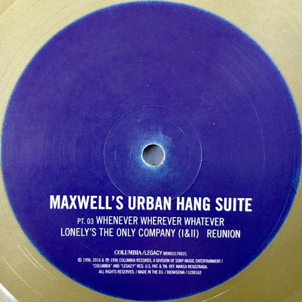 MAXWELL'S URBAN HANG SUITE 2LP レコード Amazon.com: Maxwell's Urban Hang Suite: CDs & Vinyl
