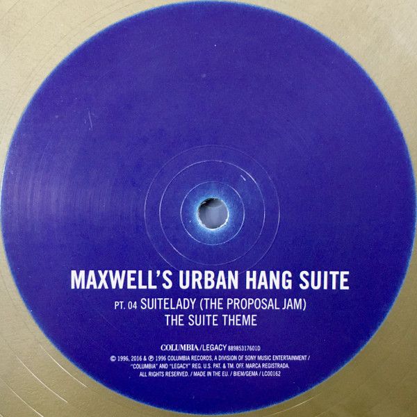 MAXWELL'S URBAN HANG SUITE LPレコード Amazon.com: Maxwell's Urban Hang Suite: CDs & Vinyl