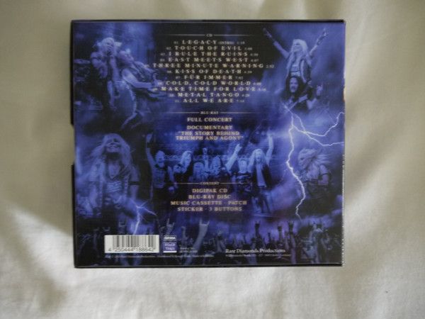 新品！CD＋Blu-ray！DORO /Triumph & Agony Live Doro - Warlock - Triumph & Agony Live (Blu-Ray/8 inch Doro