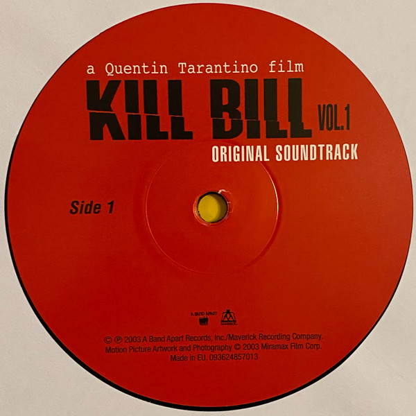 Various Kill Bill Vol. 1 (Original Soundtrack) Vinyl (LP, Album