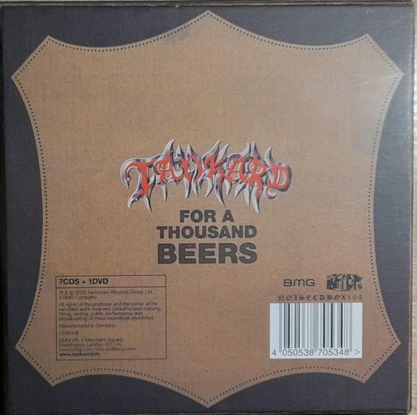 Tankard | For A Thousand Beers | Box Set (Compilation