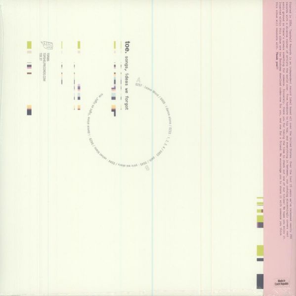 toe (5) | Songs, Ideas We Forgot | Vinyl (12
