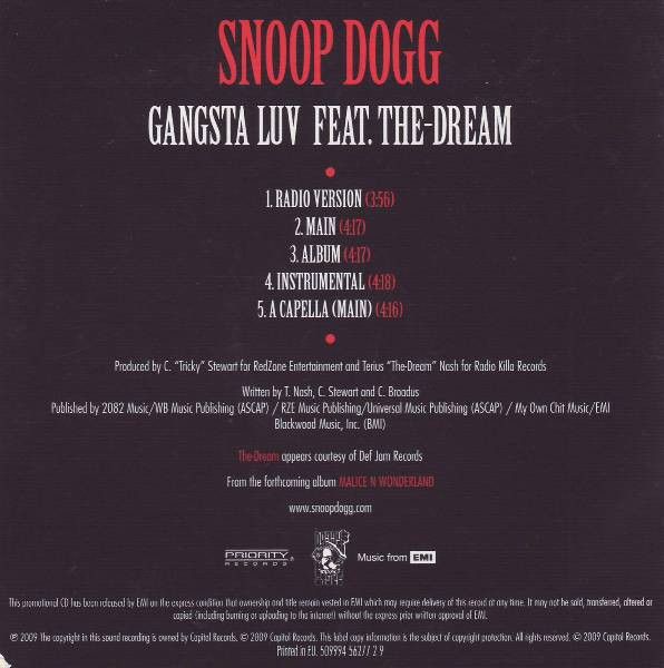 Gangsta Pat Da Dro Luv | eBay