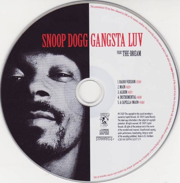 Snoop Dog Gangsta Luv The Dream Record | eBay