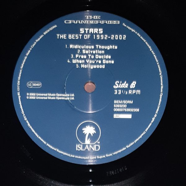 The Cranberries | Stars: The Best Of 1992-2002 | 2xVinyl (LP