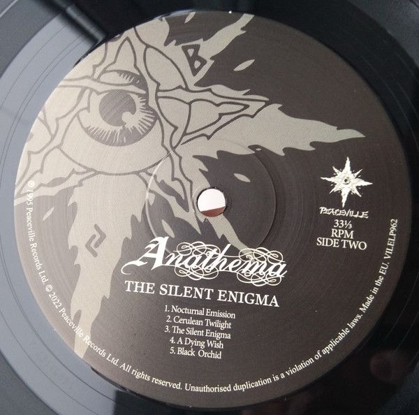 英LP Anathema The Silent Enigma VILELP674 Peaceville /00260 The Silent Enigma | Anathema | Peaceville