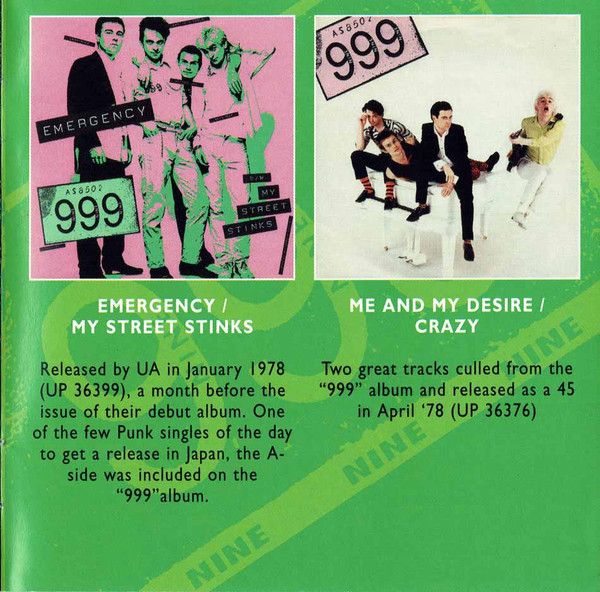 999 | The Punk Singles 1977 - 1980 | CD (Compilation