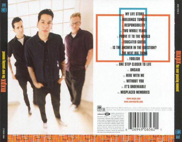 mxpx the ever passing moment レコード LP MxPx – The Ever Passing Moment – CD (Album, Enhanced), 2000