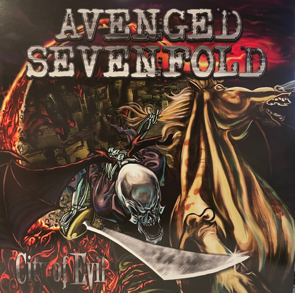 Avenged Sevenfold City Of Evil 2xVinyl (LP, Album, Reissue, Repress