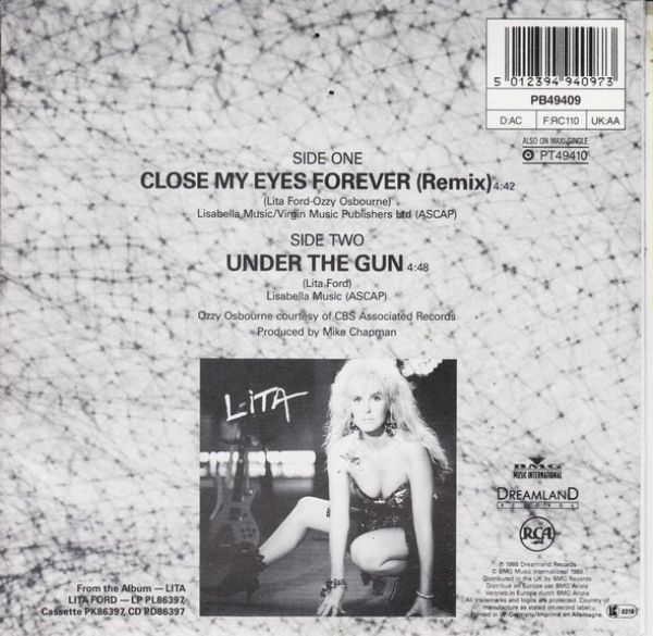 Lita Ford, Ozzy Osbourne | Close My Eyes Forever (Remix