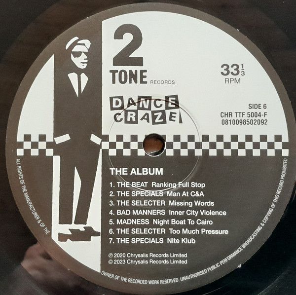洋楽 Dance Craze The Best Of British Ska Live The Specials, The English Beat, Bad Manners, The Special AKA