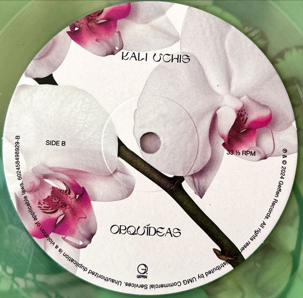 Kali Uchis Orquideas LP レコード 限定盤クリアヴァイナル Kali Uchis Orquideas LP レコード 限定盤クリアヴァイナル