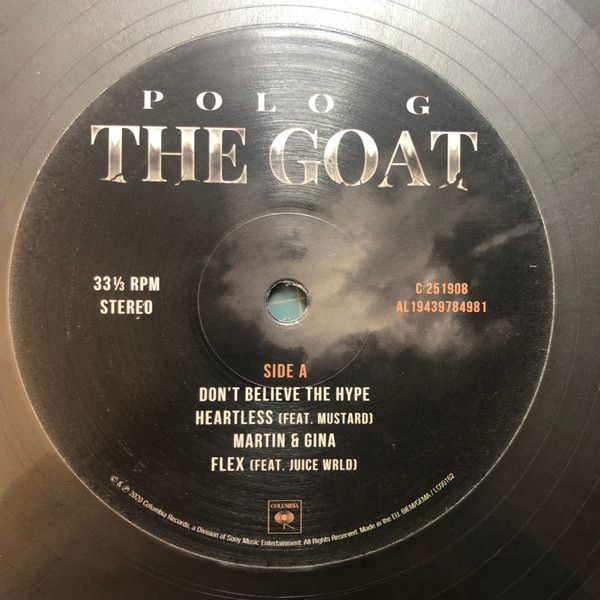 Polo G | The Goat | 2xVinyl (LP, Album, Limited Edition