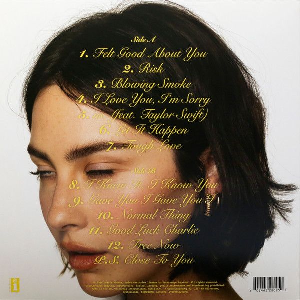 Gracie Abrams The Secret Of Us RSD限定盤 Gracie Abrams - The Secret of Us (Deluxe) [Transparent