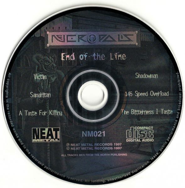 Necropolis (10) | End Of The Line | CD (Album) | VinylHeaven