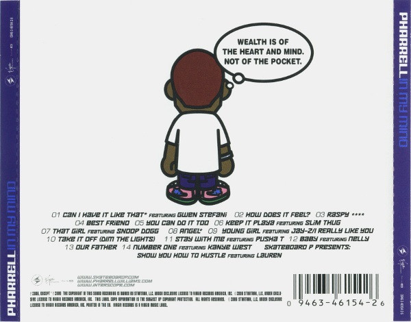 Pharrell Williams In My Mind CD (Album) VinylHeaven your source