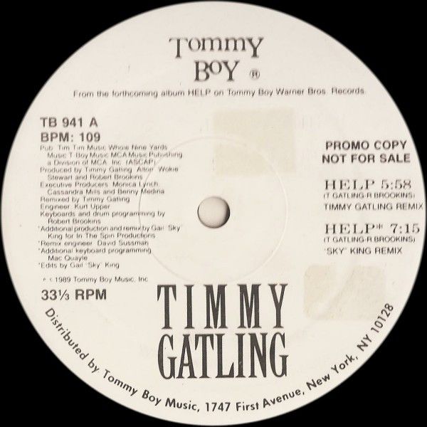 洋楽 Timmy Gatling Help CD Timmy Gatling – Help – Vinyl (12