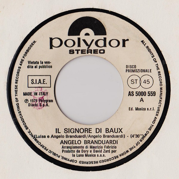 Angelo Branduardi Branduardi Canta Yeats Dieci Ballate Su Liriche