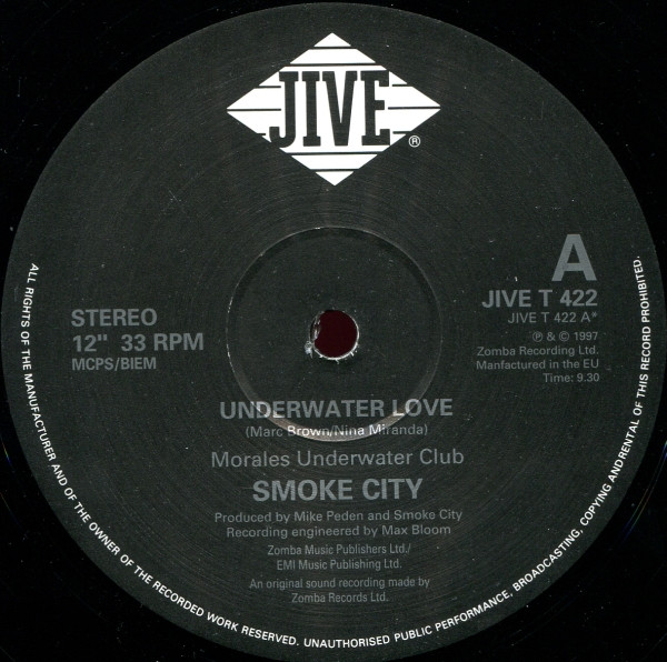 Smoke City Underwater Love Vinyl (12", 33 ⅓ RPM) VinylHeaven