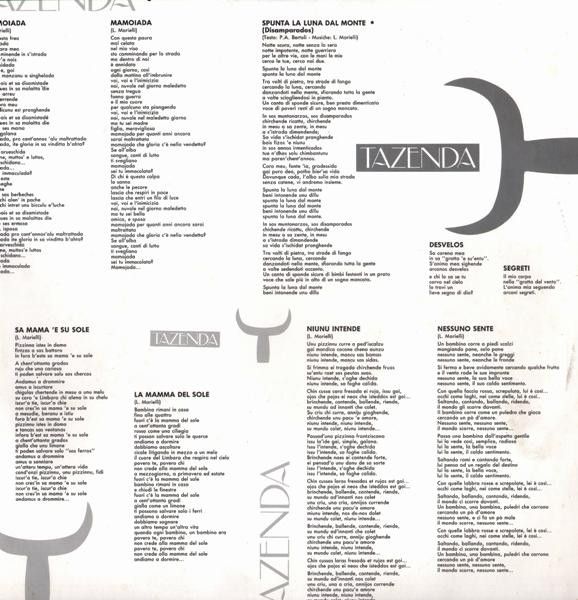 Tazenda Murales Vinyl (LP, Album) VinylHeaven your source for