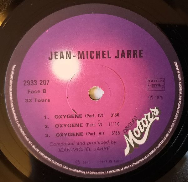 Jean-Michel Jarre | Oxygène | Vinyl (LP, Album