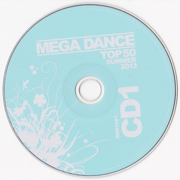 Various | Mega Dance Top 50 Summer 2013 | 2xCD (Compilation