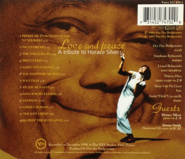DEVORCE / Pay The Price Of Peace（輸入盤CD） Dee Dee Bridgewater – Love And Peace - A Tribute To Horace