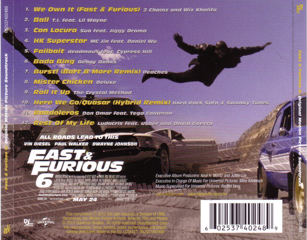 The Fast And The Furious Soundtrack