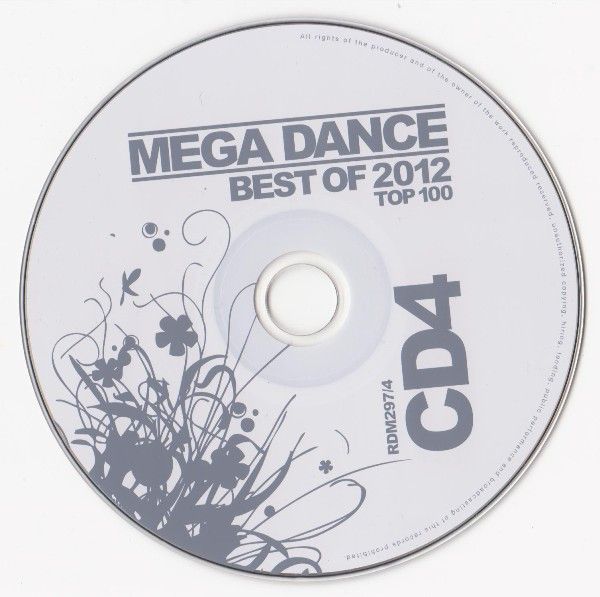 Various Mega Dance Best Of 2012 Top 100 4xCD (Compilation