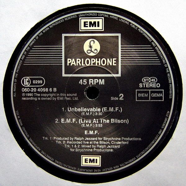 EMF/Unbelievableレコード12