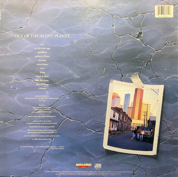 King's X Out Of The Silent Vinyl (LP, Album, Specialty